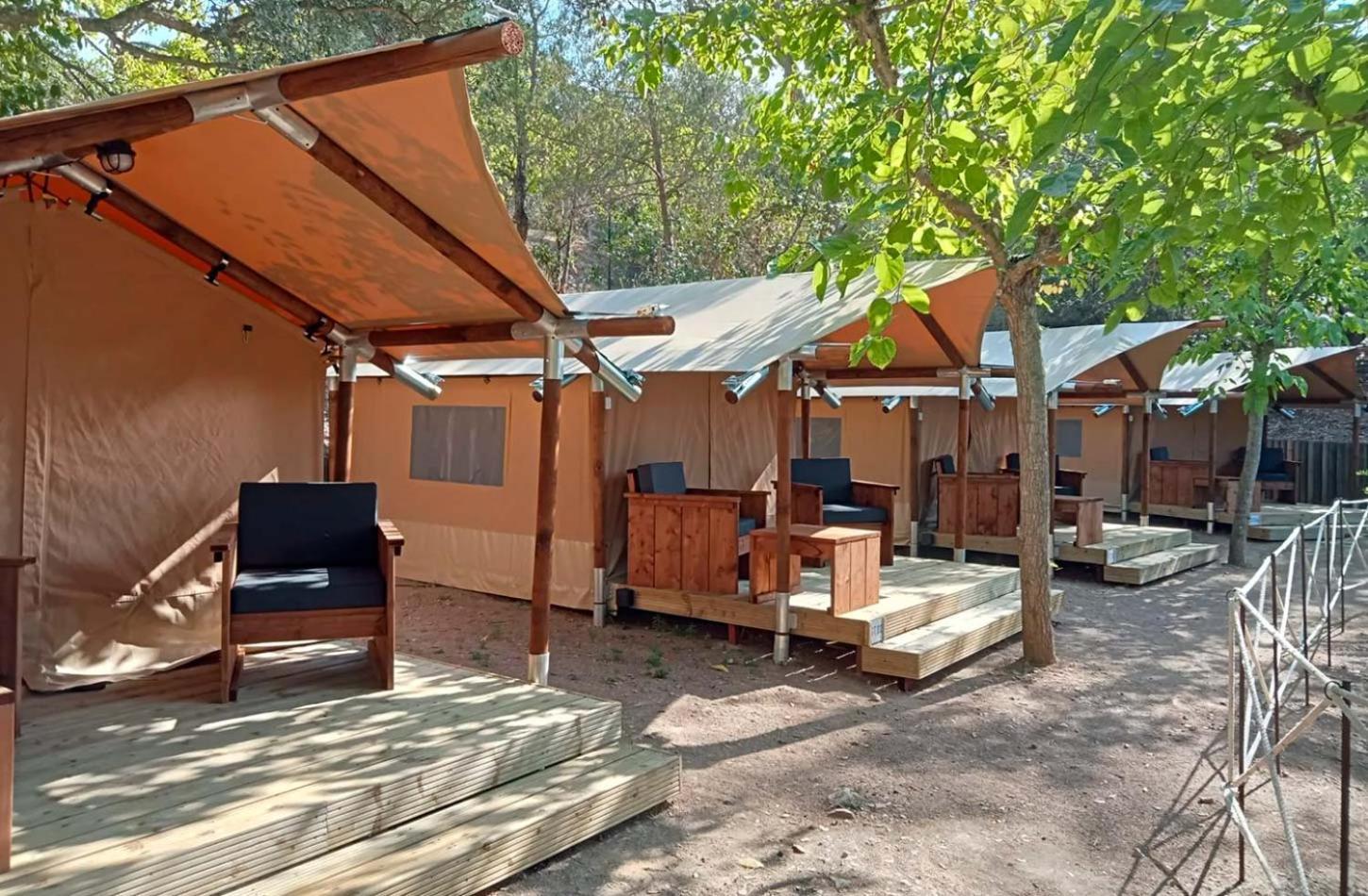 Camping Cala Pola Tossa de Mar Exterior foto